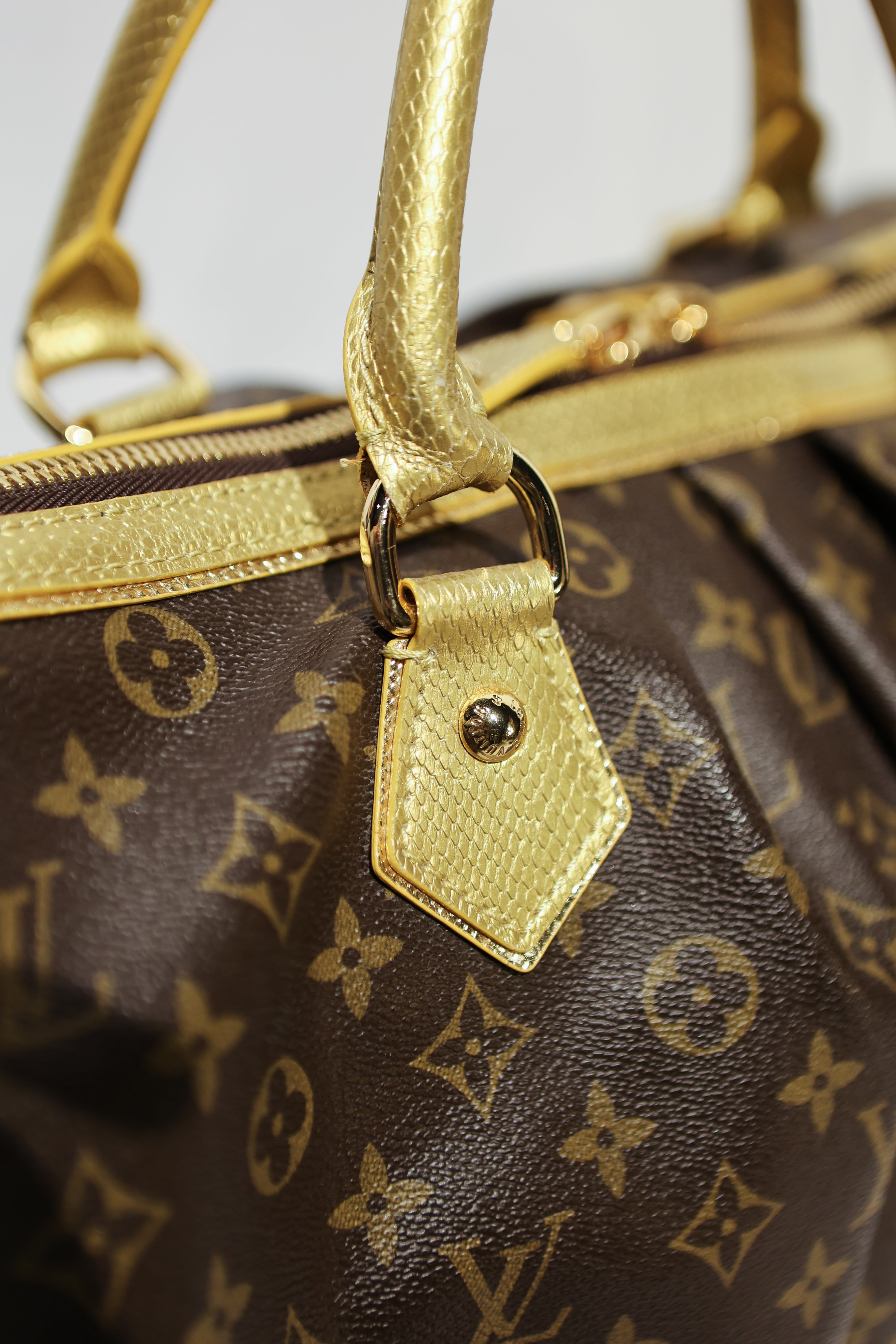 Louis Vuitton monogram leopard Stephen Sprouse