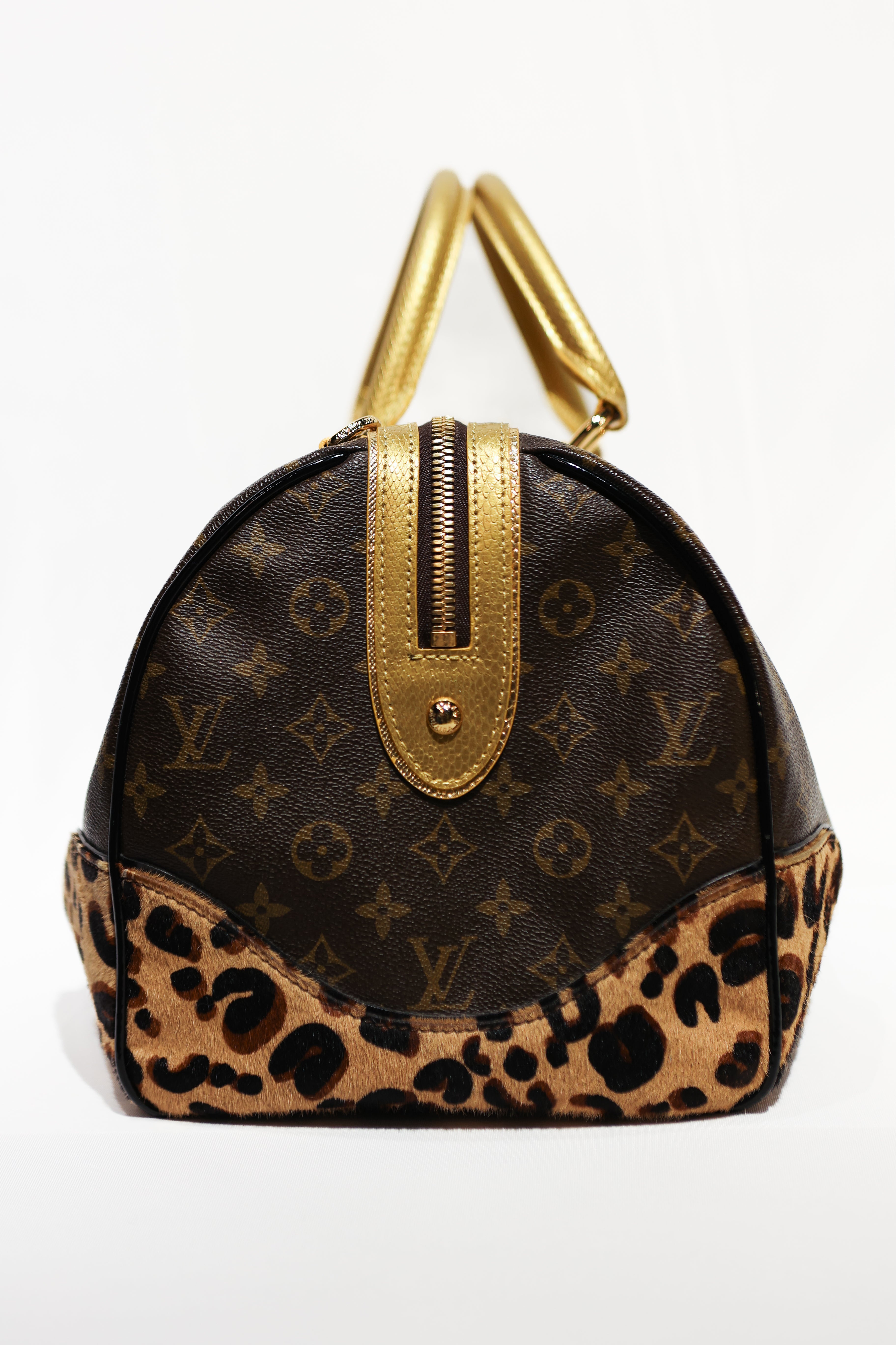 Louis Vuitton monogram leopard Stephen Sprouse