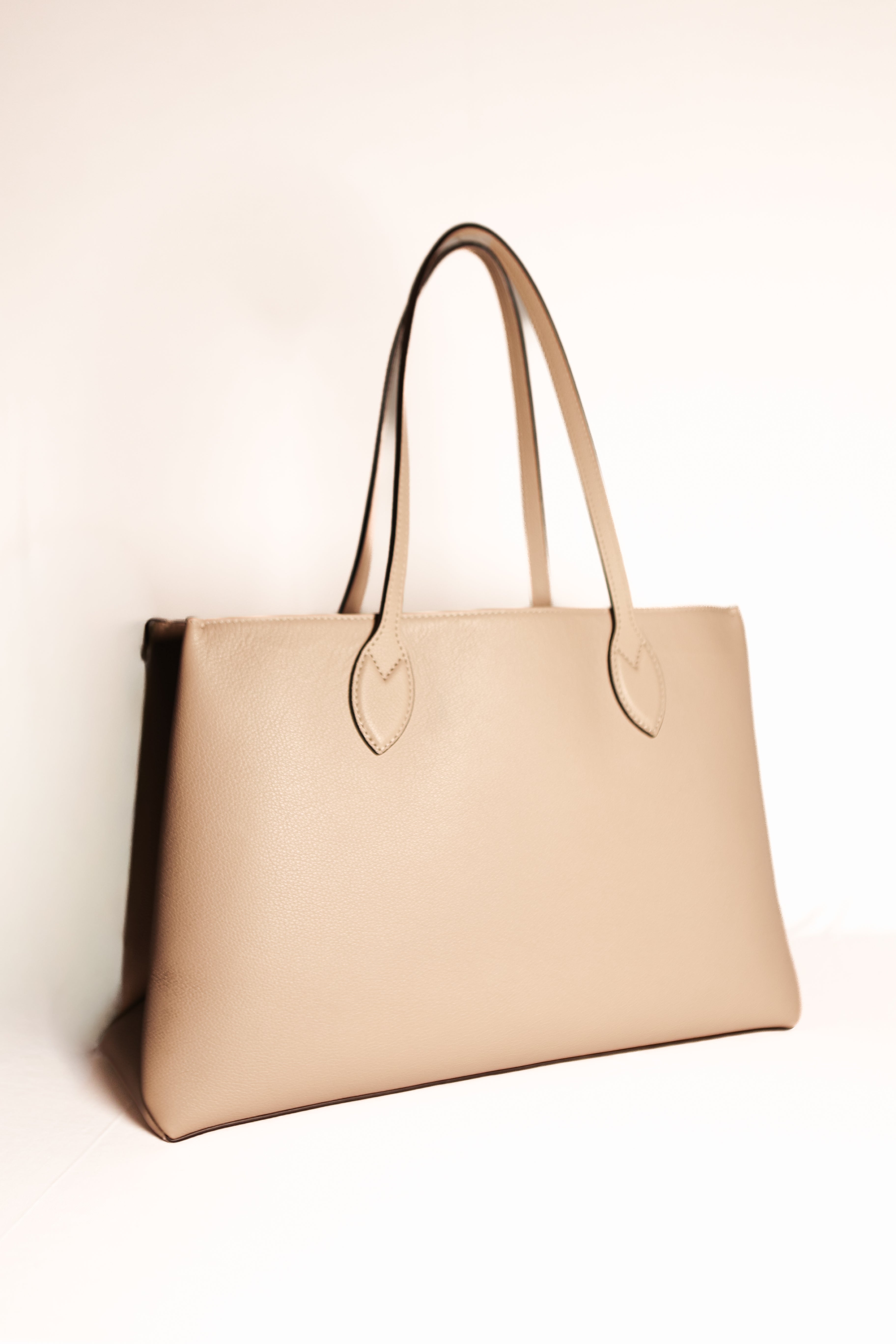 Louis Vuitton Lock Me Shopper Tote Bag Calf