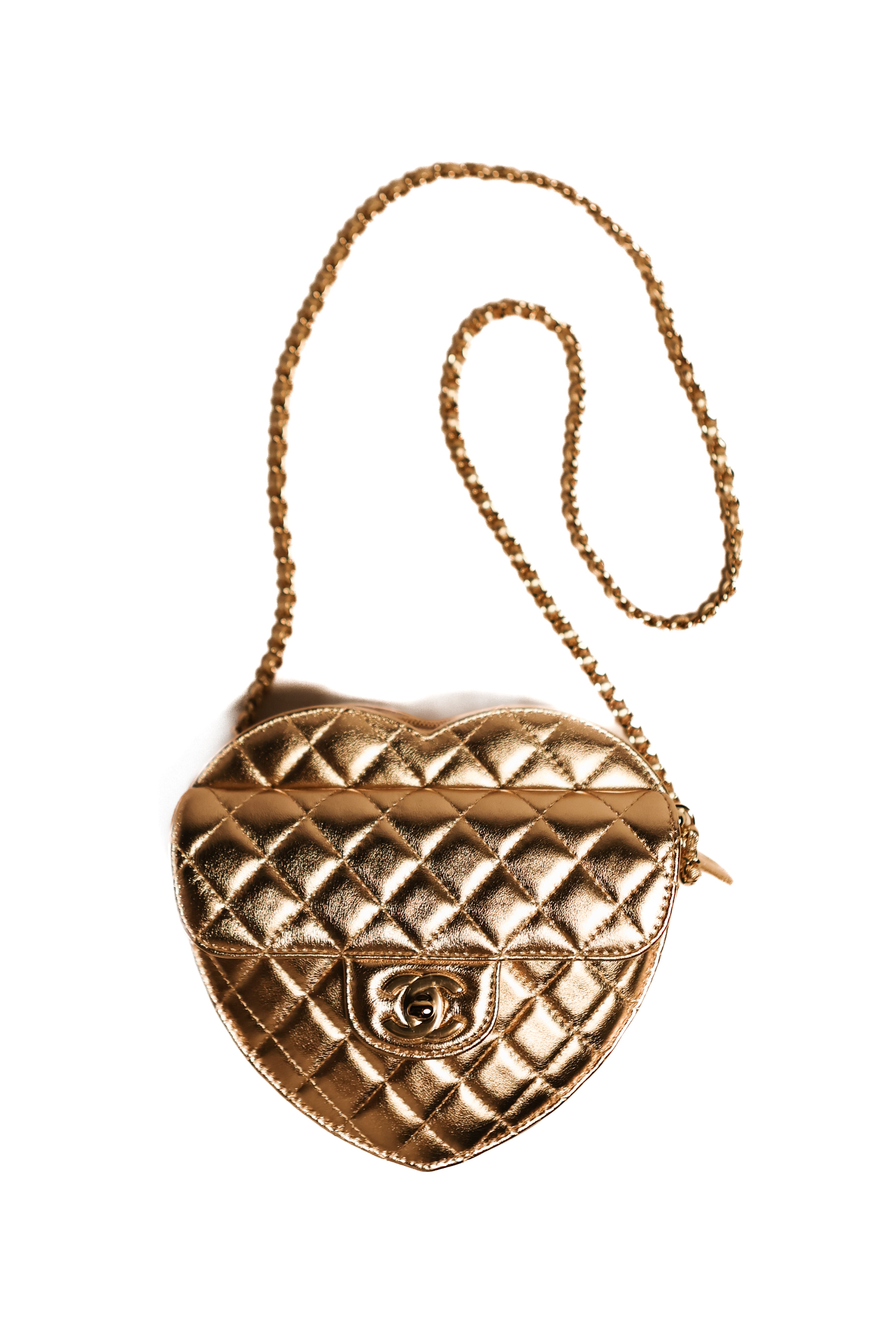 Chanel CC in Love Heart Bag