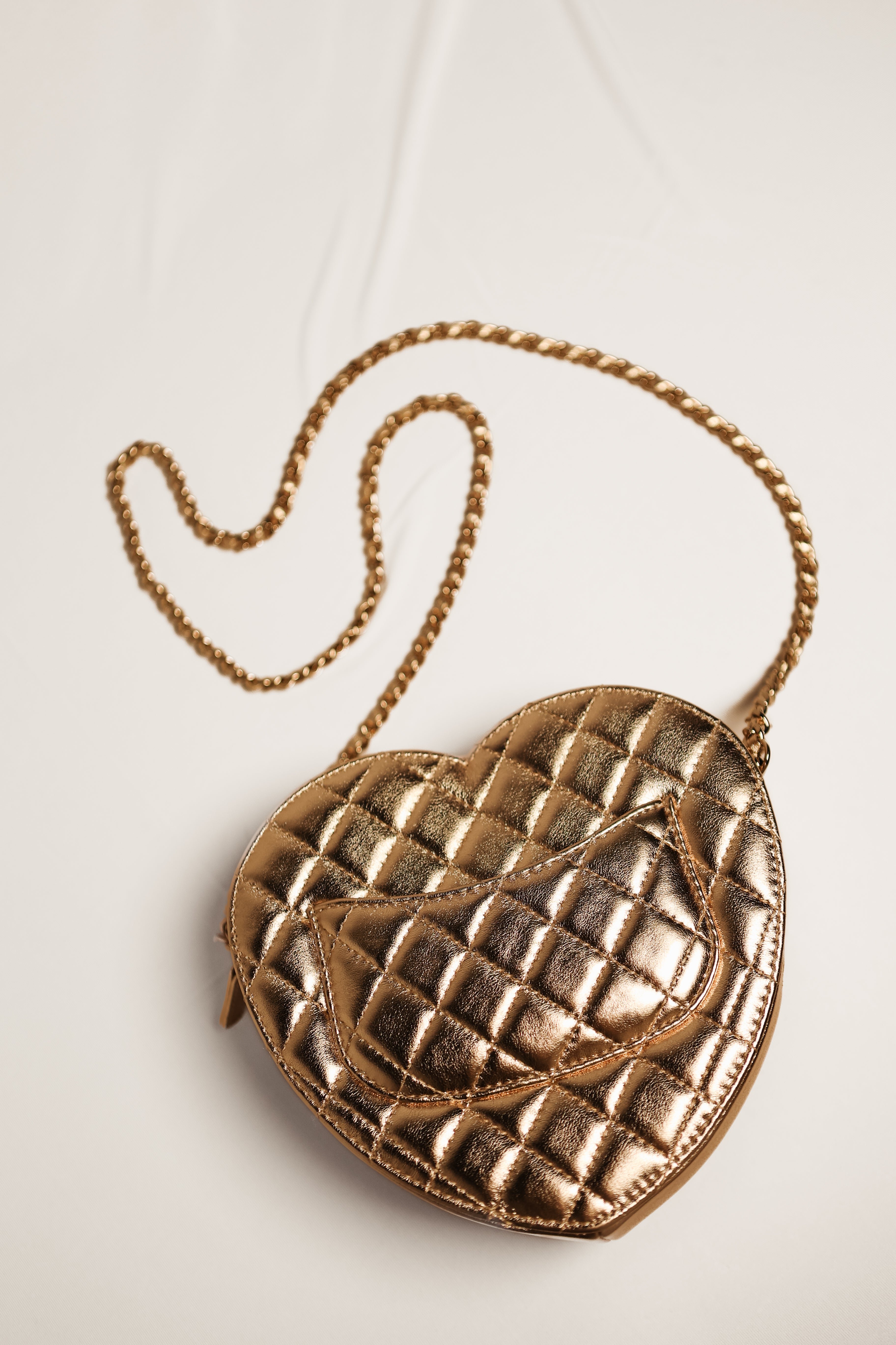 Chanel CC in Love Heart Bag