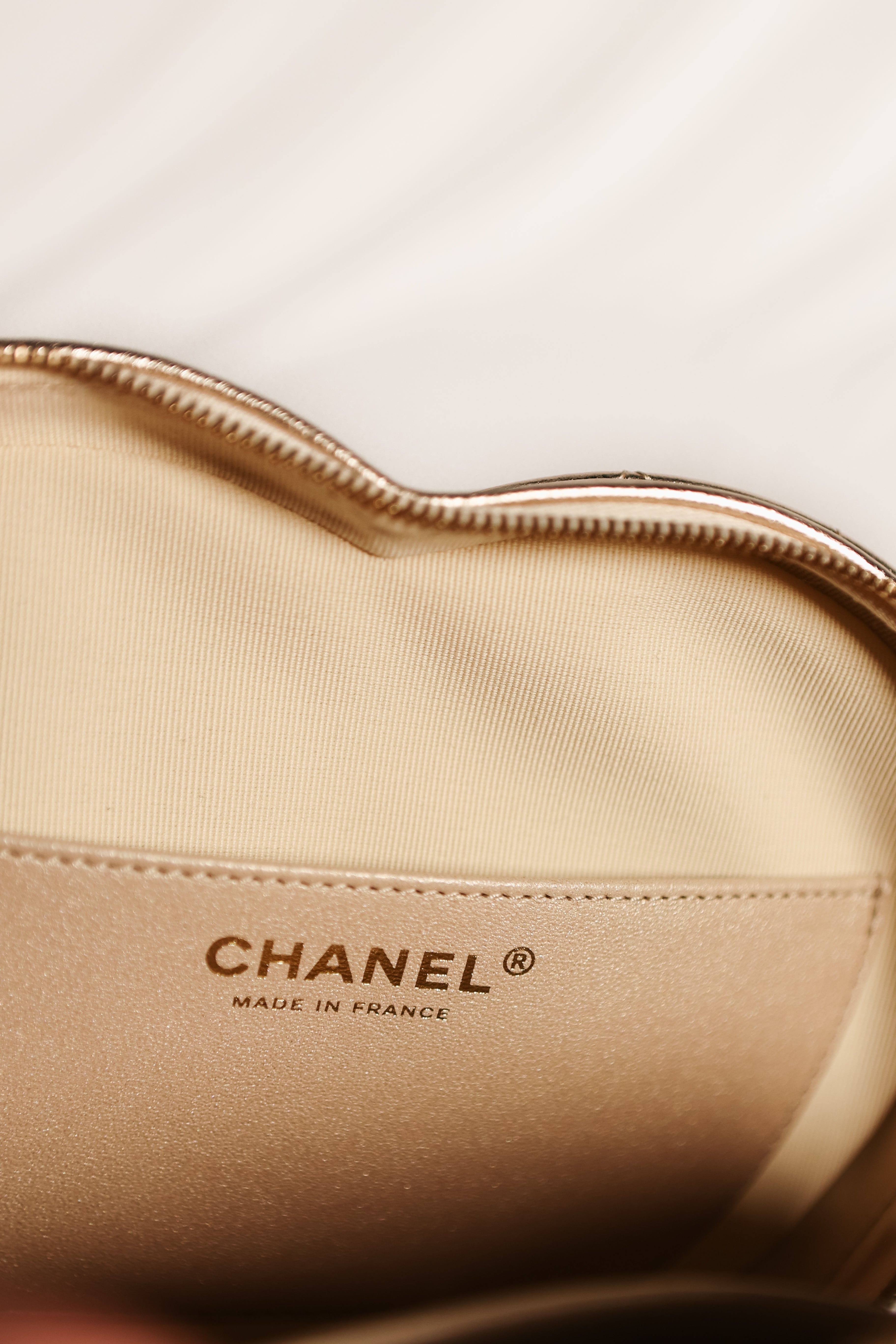 Chanel CC in Love Heart Bag