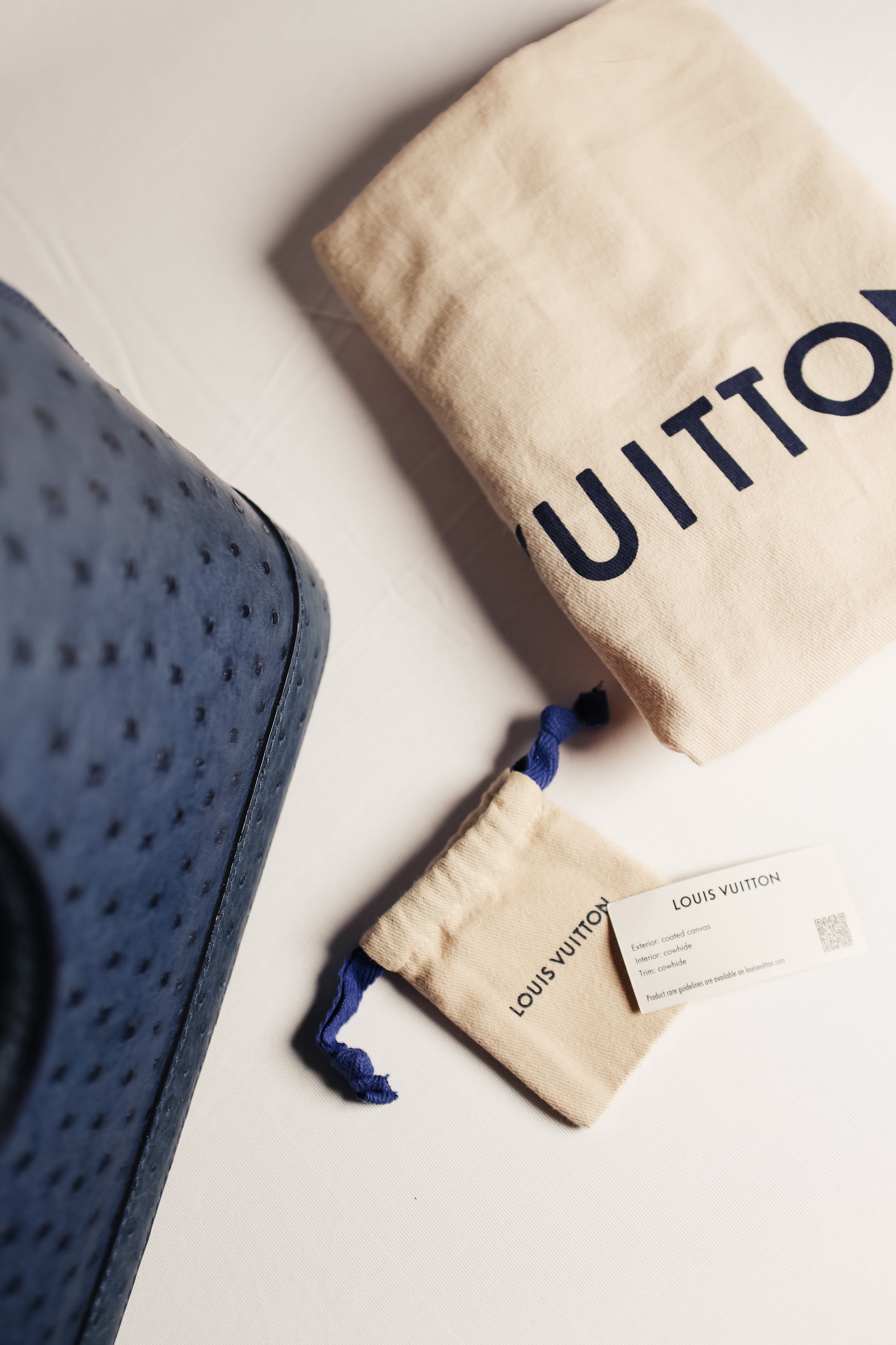 Louis Vuitton Ostrich Alma PM