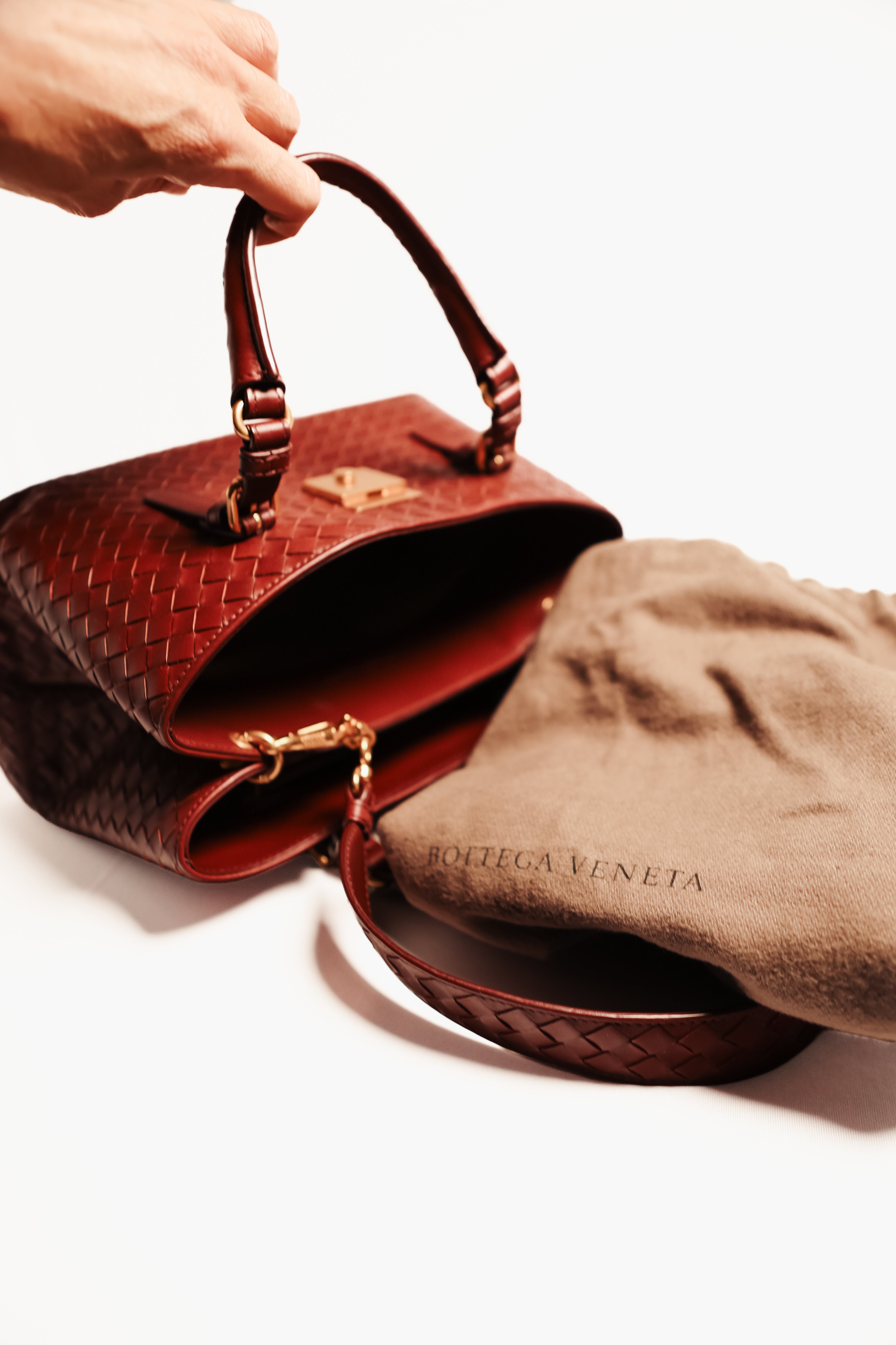 Bottega Veneta Roma mini bag