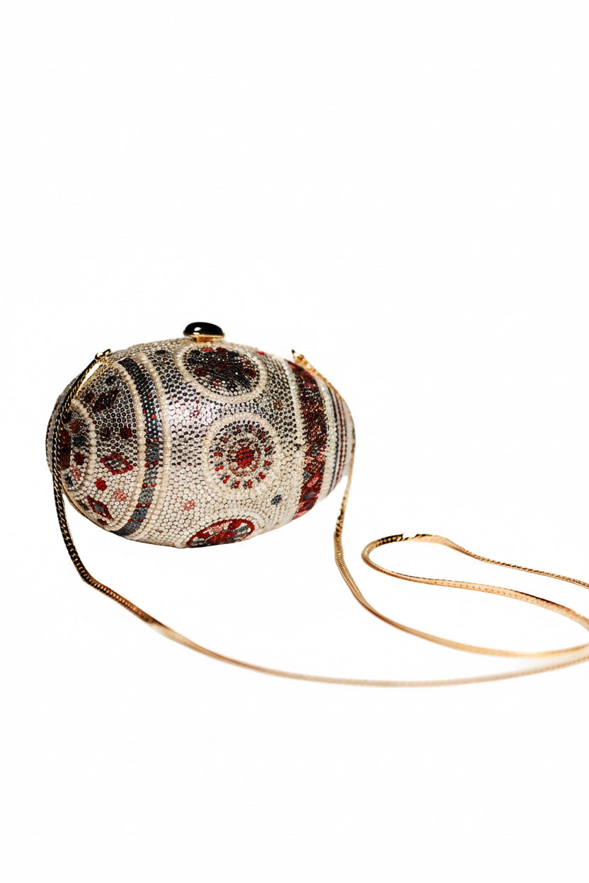 Vintage Judith Lieber egg evening purse