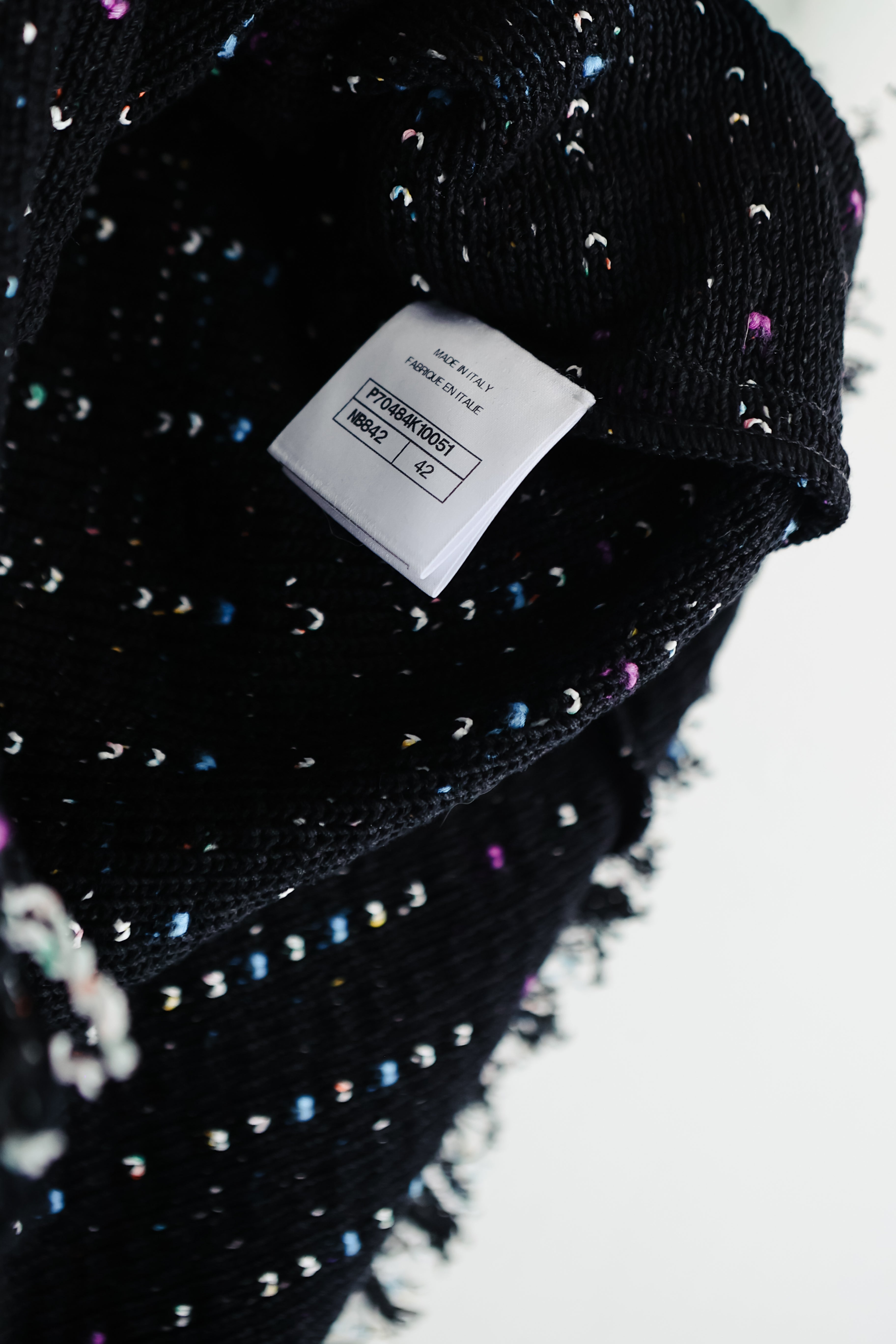CHANEL Runway Tweed Mini Dress sz 42