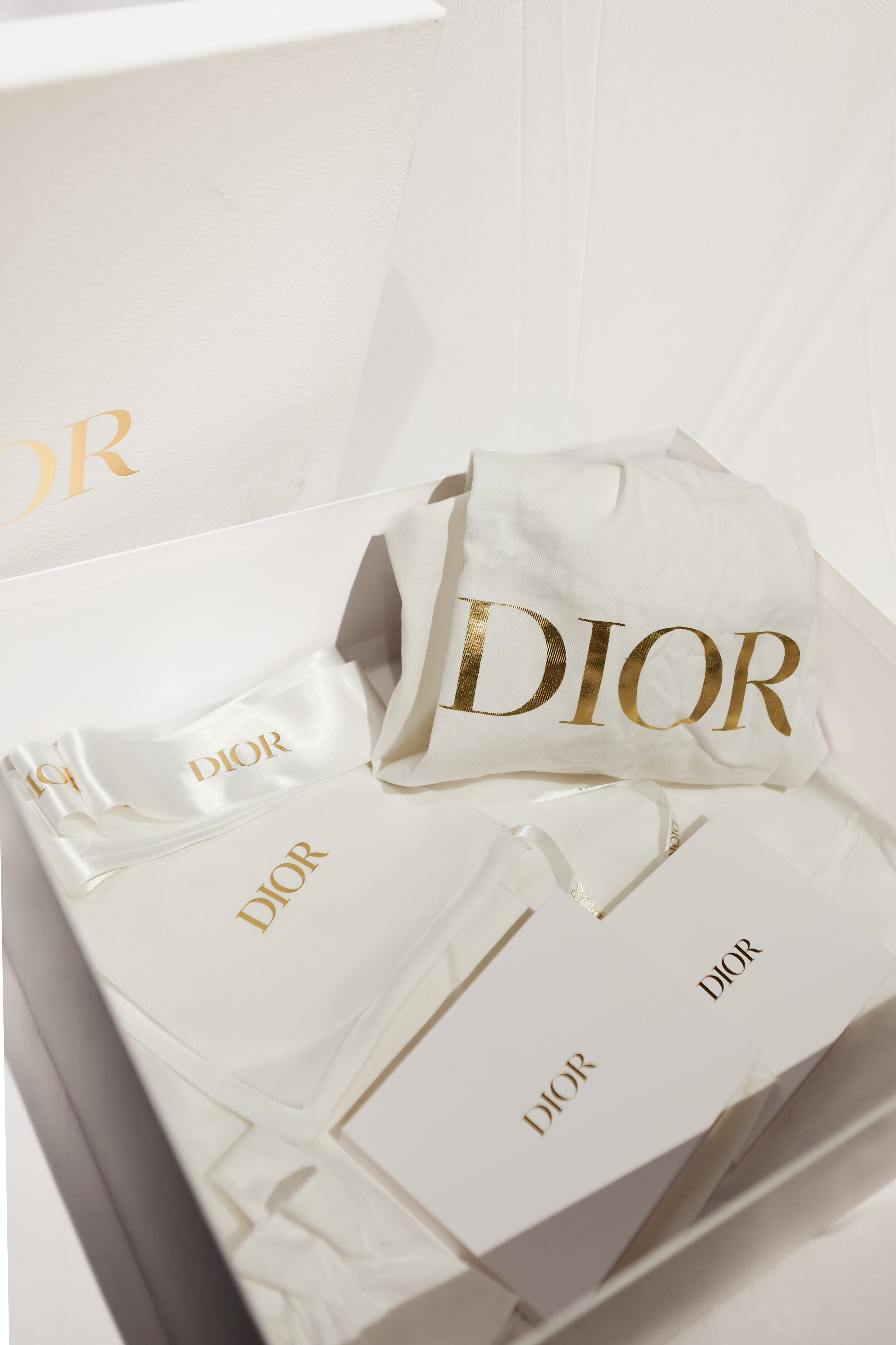 Christian Dior Black Lady Dior D-lite Tote NWT