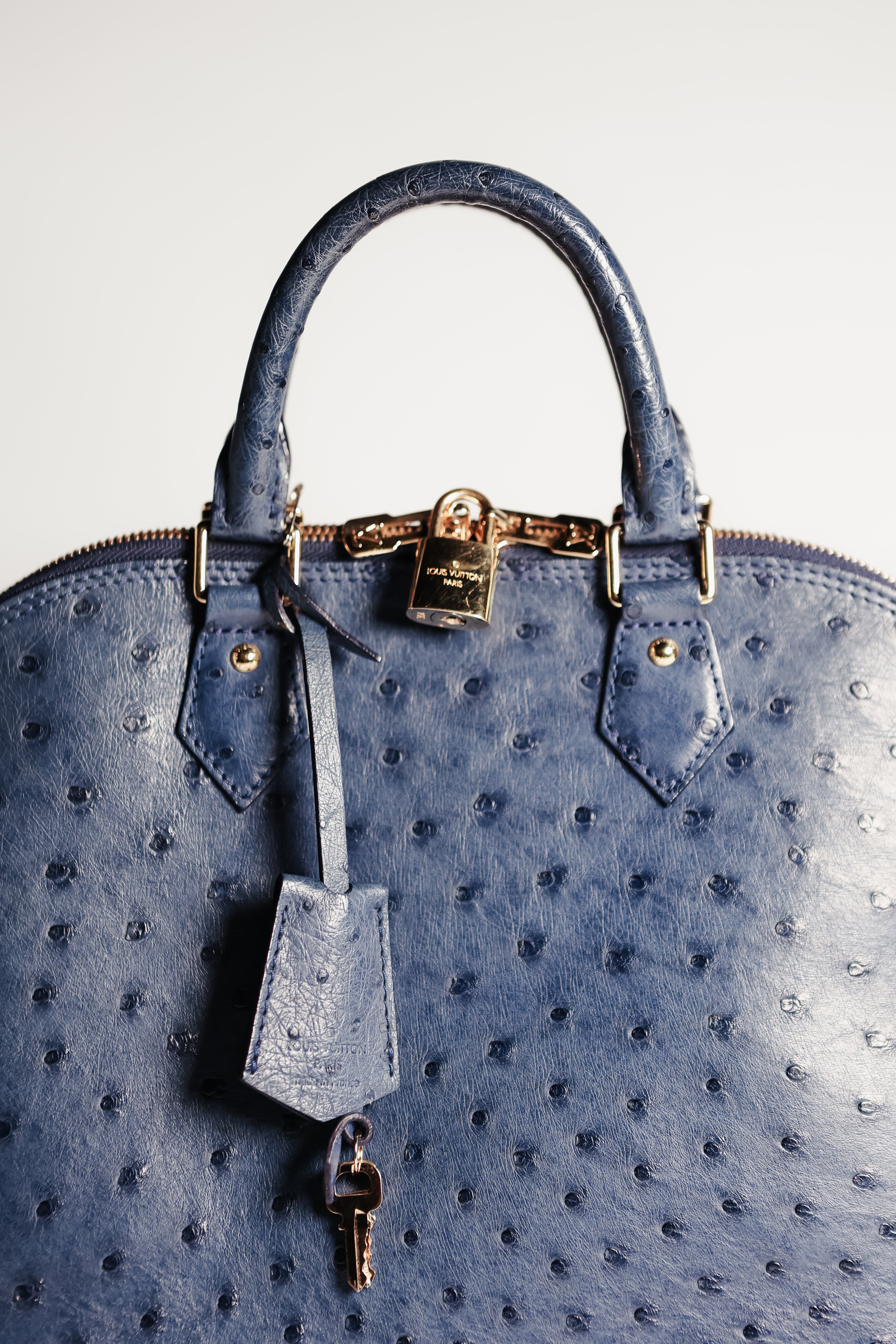 Louis Vuitton Ostrich Alma PM