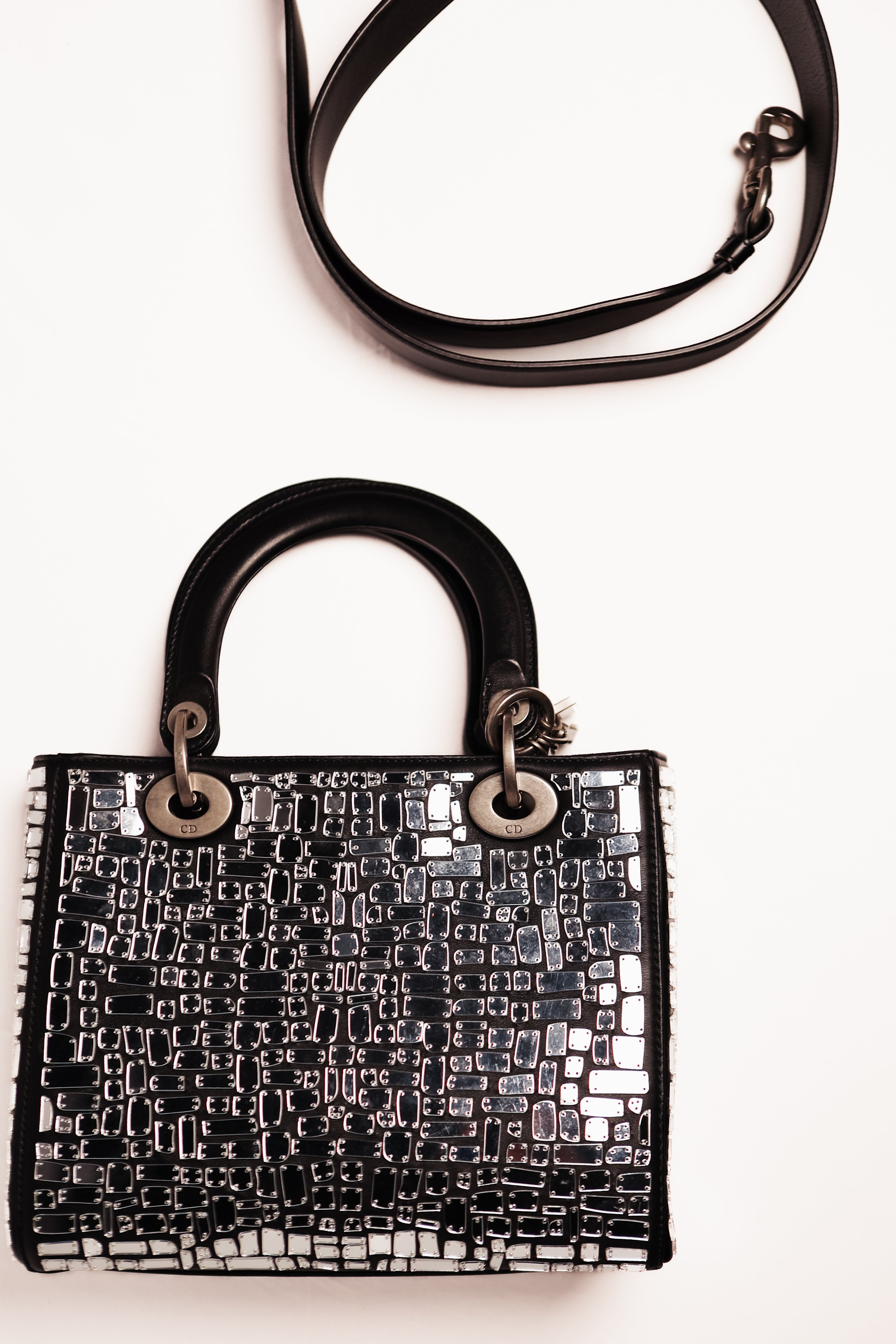 Christian Dior 2018 Mosaic Of Mirrors Lady Dior Bag